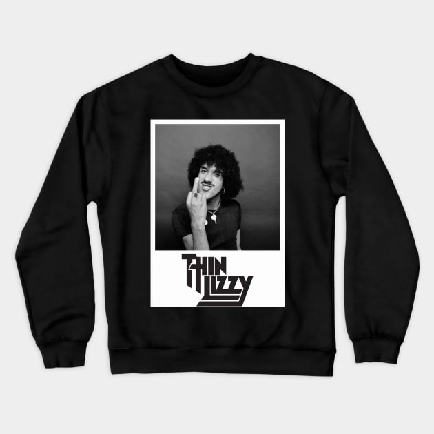 Thin Lizzy Crewneck Sweatshirt by Zby'p